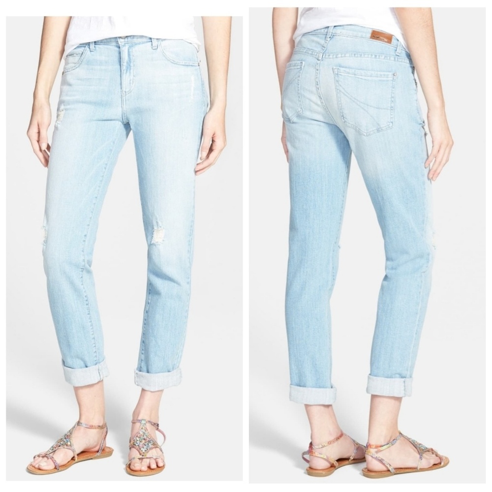 Hart Denim Brie Destroyed Boyfriend Jeans